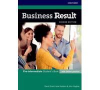 Business Result: Pre-intermediate: Student's Book with Online Practice : Business English you can take to work today