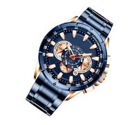 Business Smart Watch - Chronograph Style, Calendar Feature | Fashion Jewelry Accessory, Men’s Clothing Gift for Modern Professionals for Stylish timekeeping at Work Events Travel or Formal Holiday