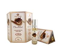 Business Square Pack of 6 Musk Perfume Al Rehab Choco Musk 6ml 100% Oil