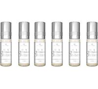 Business Square Pack of 6 Musk Perfume Al Rehab Sultan 6ml 100% Oil