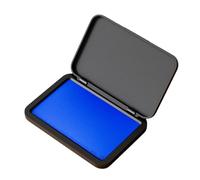 Business Stamp Inkpad Portable Fingerprint Inks Pad Fast Drying for Financial Document Contract Checks Fast Drying Inks Pad