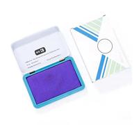 Business Stamp Inks Pad Quick Drying Stamp Inks Pad Fingerprint for Financial Contract Checks Document 90x56mm Professional Office