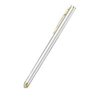 Business Styles Styluses Pen Conductivity Cloth Tip Multiple Screen Compatibility For Digital Art Office Work Metal Body Gold Clip Styluses Pen For Touchscreens