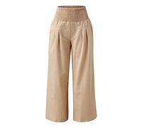 Business Trousers for Women Flare Track Loose Plain Dressy Womens Tracksuit Bottoms Skinny Jogger Comfy Classic Camo Regular Fit Athletic (Khaki,M)