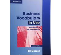 Business Vocabulary in Use Elementary to Pre-intermediate with Answers