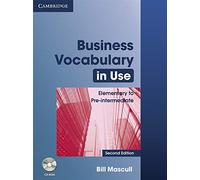 Business Vocabulary in Use: Elementary to Pre-intermediate with Answers and CD-ROM
