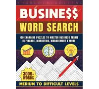 Business Word Search: 100 Engaging Puzzles to Master Business Terms in Finance, Marketing, Management & More (BusinessMind Breaks)