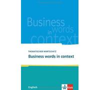 Business words in context, Carleton-Gertsch 9783125199019 Fast Free Shipping.