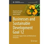 Businesses and Sustainable Development Goal 12: Sustainable Supply Chains and Multinational Enterprises (Sustainable Development Goals Series)