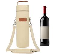 Businey Wine Cooler Bag 750ml, Single Wine Cooler Sleeve Carrier