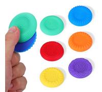 BUSOHA Fidget Toys Adults - 6 Pack Silicone Fidget Slider Relieve Anxiety for Classroom Office Desk 2 in 1 Sensory Travel Toys for Calming,Stress,Autism and ADHD,Gifts for Adults Men Women