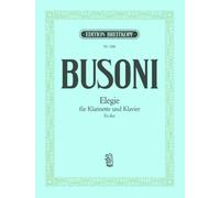 Busoni: Elegie fur Klarinette und Klavier Es-dur- Clarinet & Piano