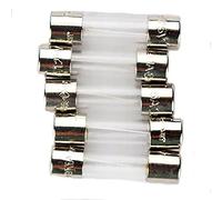 Bussmann GMA-5A 5 Amp Glass Fast Acting Cartridge Fuse, 125V UL Listed, 5-Pack by Bussmann
