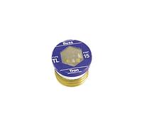 Bussmann TL-15PK4 15 Amp Time Delay, Loaded Link Edison Base Plug Fuse, 125V UL Listed, 4-Pack