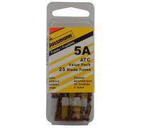 Bussmann (VP/ATC-5-RP) Tan 5 Amp 32V Fast Acting ATC Blade Fuse, (Pack of 25)