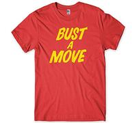 Bust a Move Elliott Smith Rock t-Shirt Mens - x-Large Red