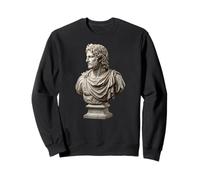 Bust Marble Statue of Alexander The Great Sweatshirt