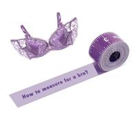 Bust Measure Tape, Body Bust Measure Tape, 60 Inch Chest Measurement Tapes, Body Measuring Tapes for Women and Girls (Purple)