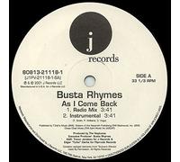 Busta Rhymes - As I Come Back [12" VINYL]