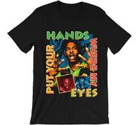Busta Rhymes T Shirt Put Your Hands Where My Eyes Can See VNTG 90's Hip hop Black XL