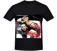 Busted A Present for Everyone Soundtrack Mens Round Neck Cotton T Shirts L Black