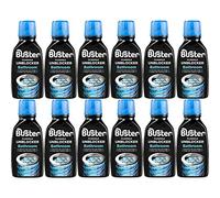 Buster Bathroom Drain Clear Plughole Unblocker 300ml Dissolves Hair & Soap (12 Bottles)