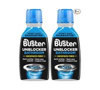 Buster Bathroom Drain Unblocker 300ml, Pack of 2