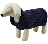 Buster Charlton Cable Knit Midnight Blue Med