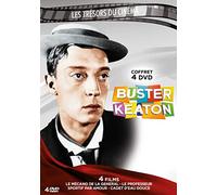 Buster Keaton-4 Films : Le Mécano de la General-Le Professeur-Sportif par Amour-Cadet d'eau Douce (Les Trésors du cinéma)