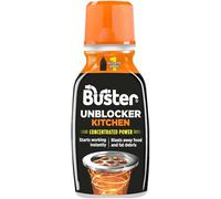 Buster Kitchen Plughole Unblocker, 200g, Kitchen Drains & Sinks Unblocker, Blasts Fat & Food Debris - Fast-Acting Plughole Unclogger, Clears Blockages & Slow-Draining Water