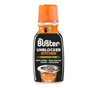Buster Kitchen Plughole Unblocker, Fast-Acting Sink Unblocker Dissolves Fat, Food & Debris, Drain Cleaner Clears Blockages in Kitchen Sink Pipes, 150g - Made in UK