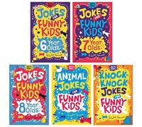 Buster Laugh-a-lot Books Collection 5 Books Set (Jokes for Funny Kids: 6 Year Olds, 7 Year Olds, 8 Year Olds, Animal Jokes for Funny Kids: Volume 6 & Knock-Knock Jokes for Funny Kids: Volume 7)