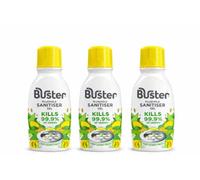 Buster Plughole Sanitiser Gel 300ml (Pack of 3) - Drain Cleaner & Sanitiser, Kills 99.9% of Germs, Eliminates Odours, Keeps Drains Fresh