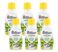 Buster Plughole Sanitiser Gel, 6x300ml, Stop Smelly Plugholes and Drains Fast and Tackle Stains in Stainless Steel Sinks and Overflows-Deep Down Freshness and Fast Results