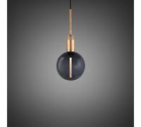 Buster + Punch Forked Pendulum Ø 20 cm brass/smoke