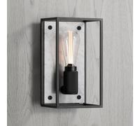 Buster + Punch wall light Caged Wall medium, white marble