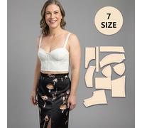 Bustier Multi-Size Women's 1:1 Scale Garment Sewing Patterns, Clothing Prototype Patterns, Sewing templates for Tailoring and Fashion Design - The Ultimate Gift for Sewing Enthusiasts