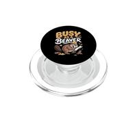 Busy as a Beaver Wildlife Nature Animal Lover PopSockets PopGrip for MagSafe