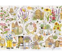Cobble Hill 500 Piece Puzzle - Busy as a Bee - Sample Poster Included