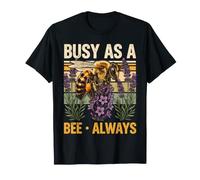 Busy As A Bee Always Lavender Garden T-Shirt