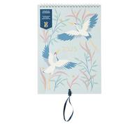 Busy B 2025 Calendar Couples Wall Calendar 2025 - Birds Slim Design with Dual Schedules, Monthly Pockets & Stickers - A5 Hanging Calendar for Shared Planning, Birthdays & Important Dates - Jan to Dec