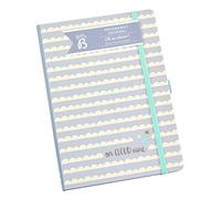Busy B 6591 Clouds Pregnancy Journal Book, Grey