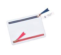 Busy B 8694 Currency Purse - faux leather wallet keeps two currencies separate