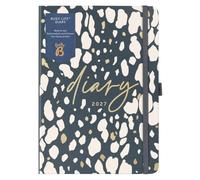 Busy B A5 2027 Diary - Dual Schedule Weekly Planner - Fabric Animal Spot