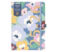 Busy B Mid Year A5 To Do Week to View 2025-2026 Diary with Pockets - Floral Design, none