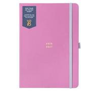 Busy B A5 Diary - Mid-Year Academic Planner - Aug '26 - Aug '27 - Winter Berry Journal Cover - Weekly Planner with To-Do Lists, Notes, Week-to-View, 3 Pockets, Year Planner & Elastic Closure