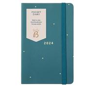 Busy B Pocket Diary January to December 2024 - Pine - Week to View Planner with Notes