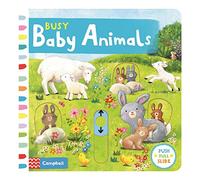 Busy Baby Animals: A Push, Pull, Slide Book - the perfect gift to celebrate Easter with your toddler! (Campbell Busy Books, 23)