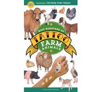 Busy Barnyard of Tattoo Farm Animals : 50 Temporary Tattoos that Teach