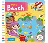 Busy Beach: A Push, Pull, Slide Book (Campbell Busy Books, 2)
